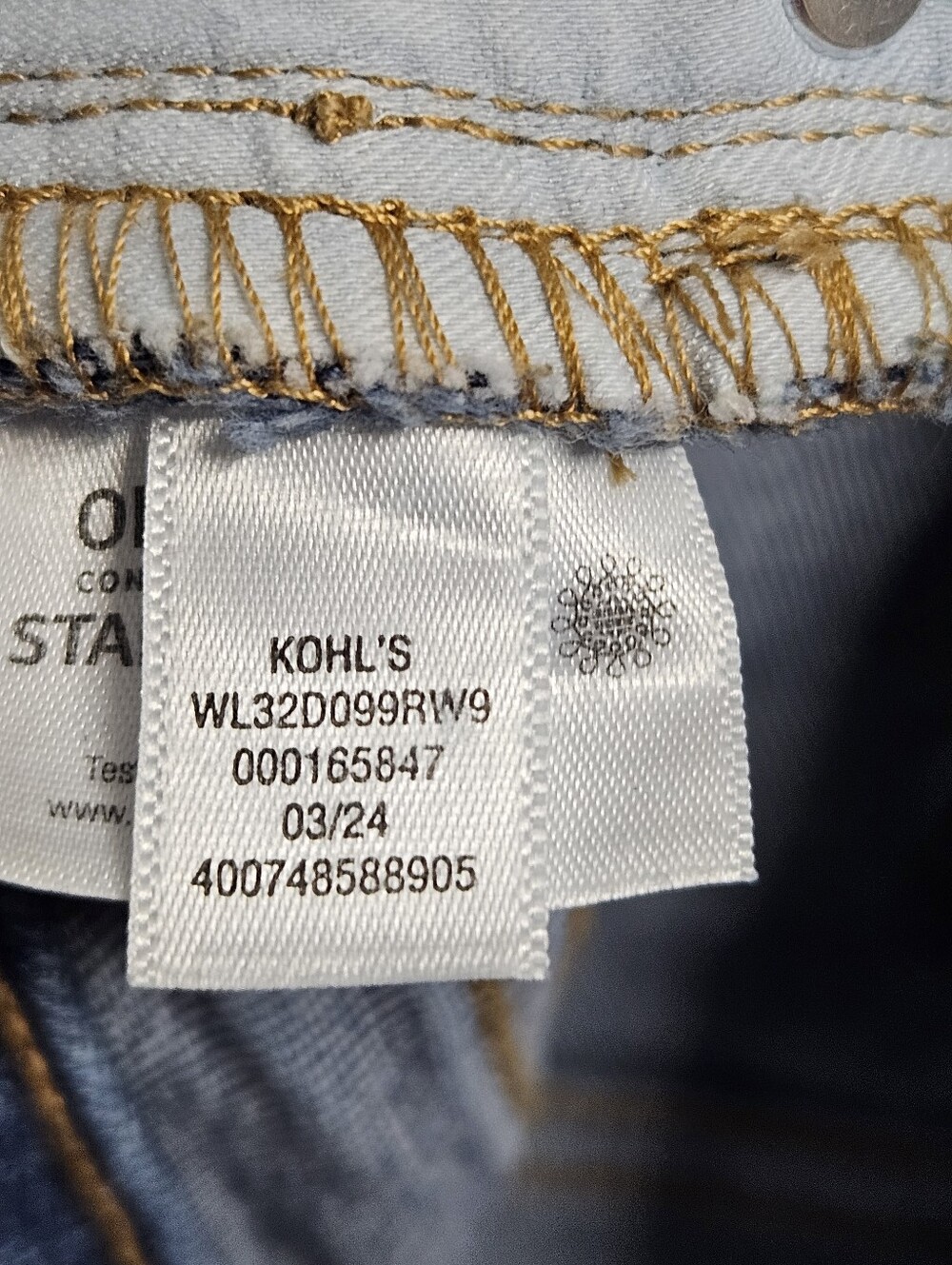 Lauren Conrad Super High Rise Flare Jeans Size 8 Light Wash Preppy - Picture 12 of 13